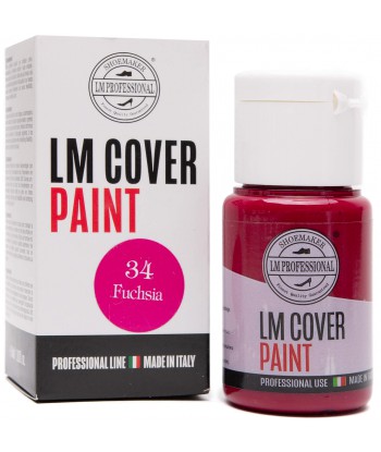 LM Professional Cover Pain - Farba do customizacji sneakersów 34. Fuksja