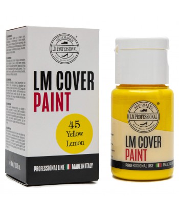 LM Professional Cover Pain - Farba do customizacji sneakersów 45. Cytrynowy