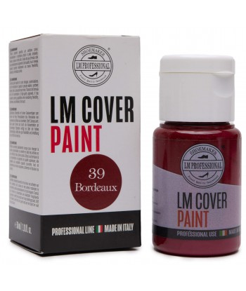 LM Professional Cover Paint - Farba do customizacji sneakersów 39. Bordowy