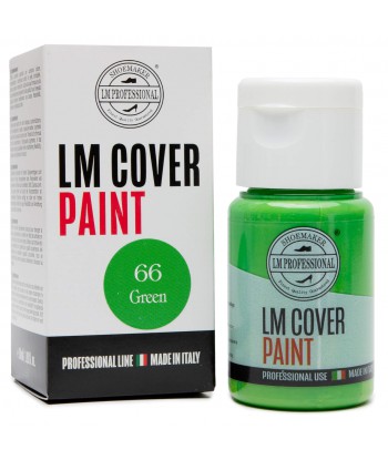 LM Professional Cover Paint - Farba do customizacji sneakersów 66. Zielony