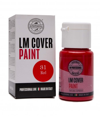 LM Professional Cover Paint - Farba do customizacji sneakersów 31. Czerwony