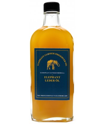 Lederzentrum Elephant Leder Oil 250ml - Naturalny Olej do Pielęgnacji Skór Gładkich